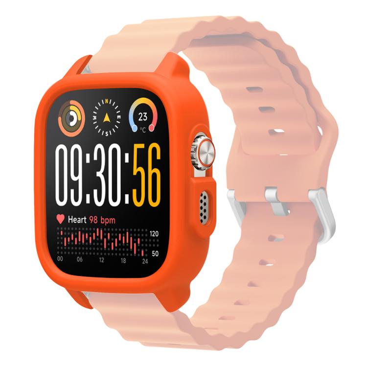 xDfind Shockproof Silicone Smart Watch Protective Case — White