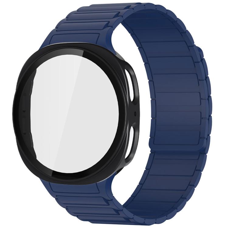 Tri-Beads Magnetic Silicone Watch Band with Film Integrated PC Case Set — view 16