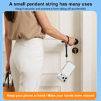 Mini Shield-Style Self-Locking Adjustable Phone Wrist Lanyard