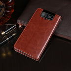 idewei Crazy Horse Texture Horizontal Flip Leather Case with Holder & Card Slots & Wallet