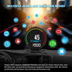P15 OBD2 Car HUD Head-up Display Water Temperature / Vehicle Speed / Voltage