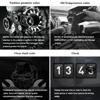 P15 OBD2 Car HUD Head-up Display Water Temperature / Vehicle Speed / Voltage
