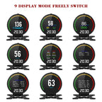 P15 OBD2 Car HUD Head-up Display Water Temperature / Vehicle Speed / Voltage