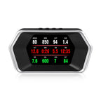P17 Car HUD Head-up Display GPS Speed Meter Car OBD2 Fault Elimination Code