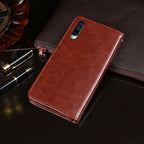idewei Crazy Horse Texture Horizontal Flip Leather Case with Holder & Card Slots & Wallet