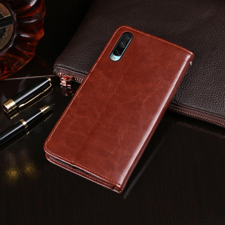 idewei Crazy Horse Texture Horizontal Flip Leather Case with Holder & Card Slots & Wallet