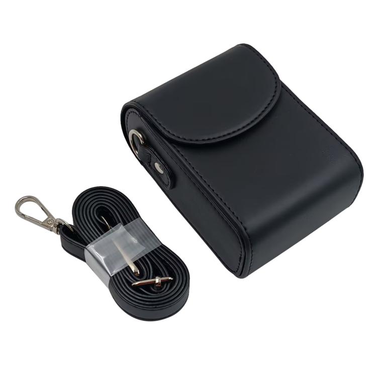 Full Body Retro Vegan Leather Camera Case Bag with Strap