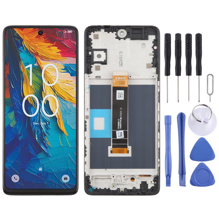 Original LCD Screen Digitizer Full Assembly with Frame — view 8