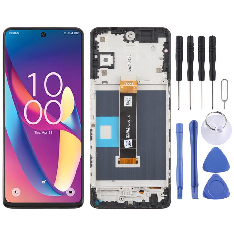 Original LCD Screen Digitizer Full Assembly with Frame — view 9