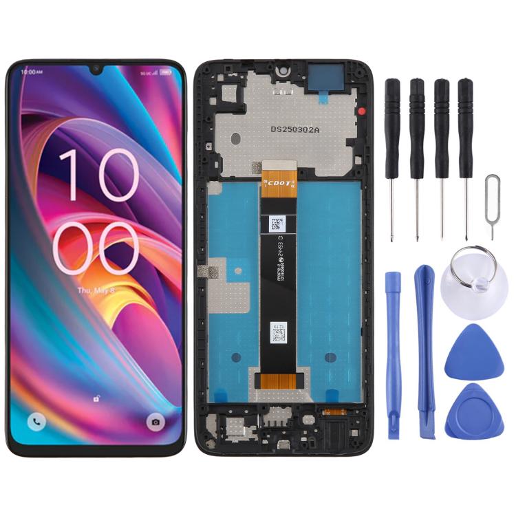 Original LCD Screen Digitizer Full Assembly with Frame — view 7