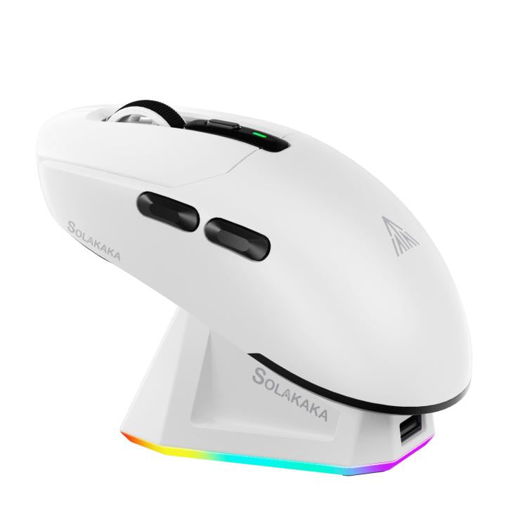 SOLAKAKA SM820 Tri-Mode 22000DPI 1000Hz Wireless Gaming Mouse with RGB Charging Dock — view 9