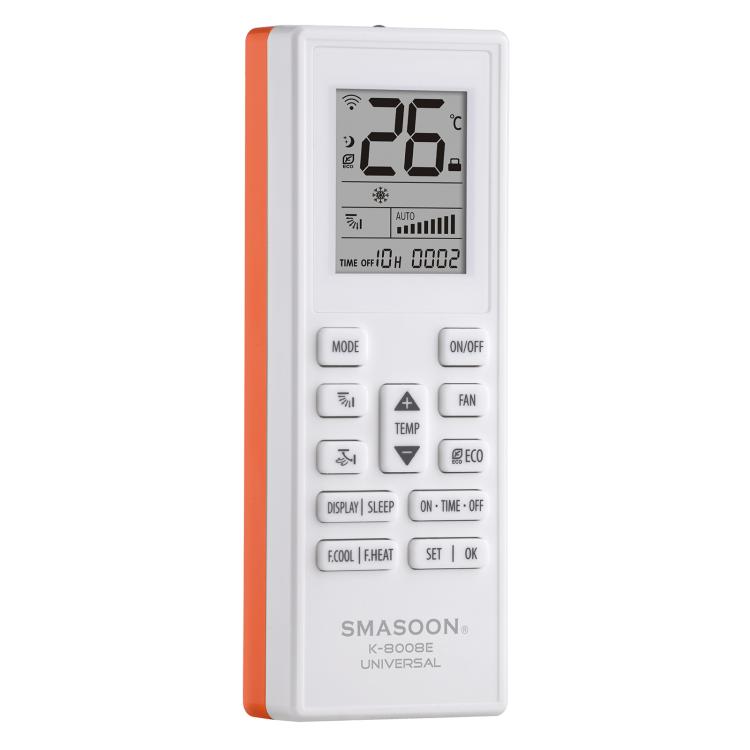 SMASOON K-8008E Universal Air Conditioner Remote Control