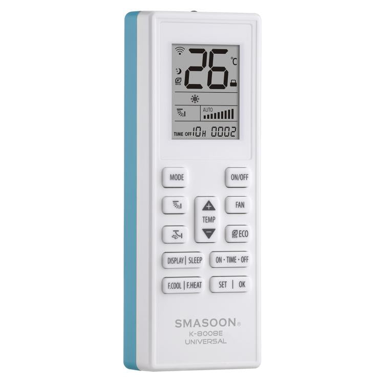 SMASOON K-8008E Universal Air Conditioner Remote Control — Green