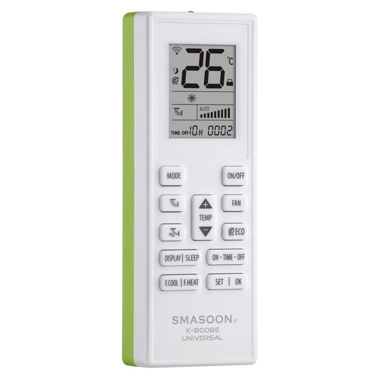 SMASOON K-8008E Universal Air Conditioner Remote Control — Purple