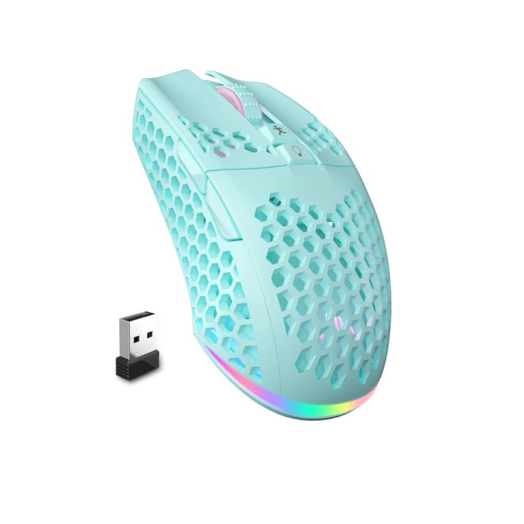 SOLAKAKA SM600 Hollowed Out RGB Tri-mode Wireless Gaming Mouse — view 10