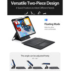 DUX DUCIS DK Series Arabic Layout Backlit Bluetooth Keyboard Case