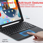DUX DUCIS DK Series Arabic Layout Backlit Bluetooth Keyboard Case