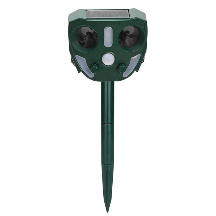 Outdoor Solar Powered Infrared Ultrasonic Animal Repellent