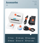 ZJ-8600 76x130 Single Paper Waybill Express Bill Label Printer
