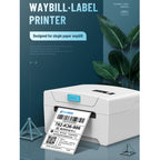 ZJ-8600 76x130 Single Paper Waybill Express Bill Label Printer