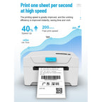 ZJ-8600 76x130 Single Paper Waybill Express Bill Label Printer