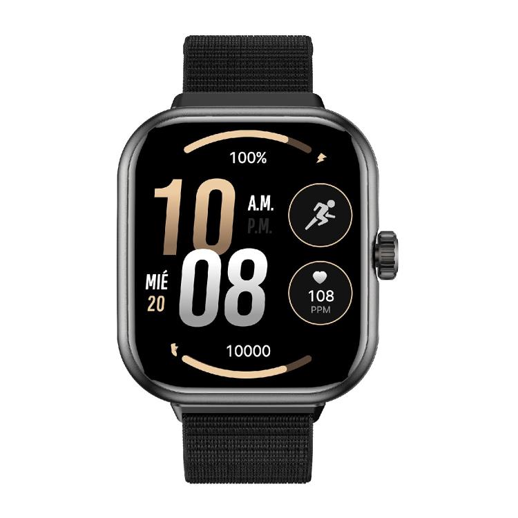 S339 1.85 inch AMOLED GPS Sport Smart Watch, Support Bluetooth Call / Sleep / Blood Oxygen / Heart Rate — Frosted Cream White