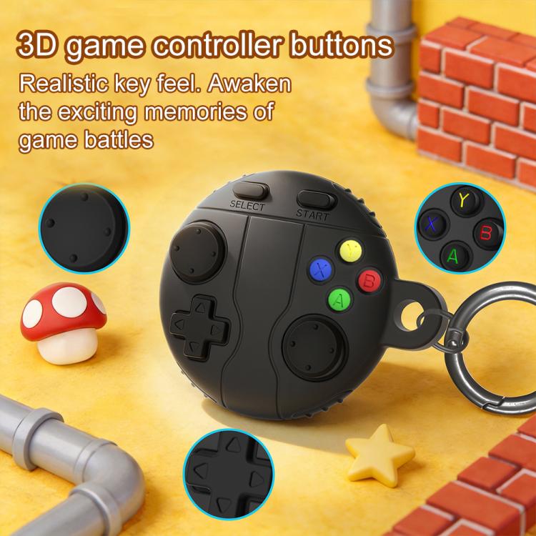 XDcase Game Console Style Silicone Protective Case with Key Ring