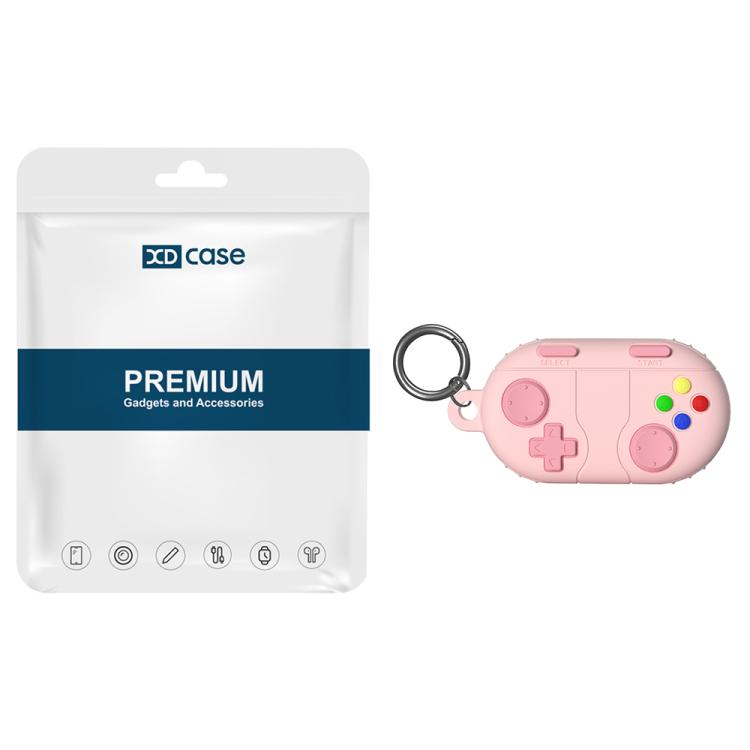 XDcase Game Console Style Silicone Protective Case with Key Ring — For Samsung Galaxy SmartTag2