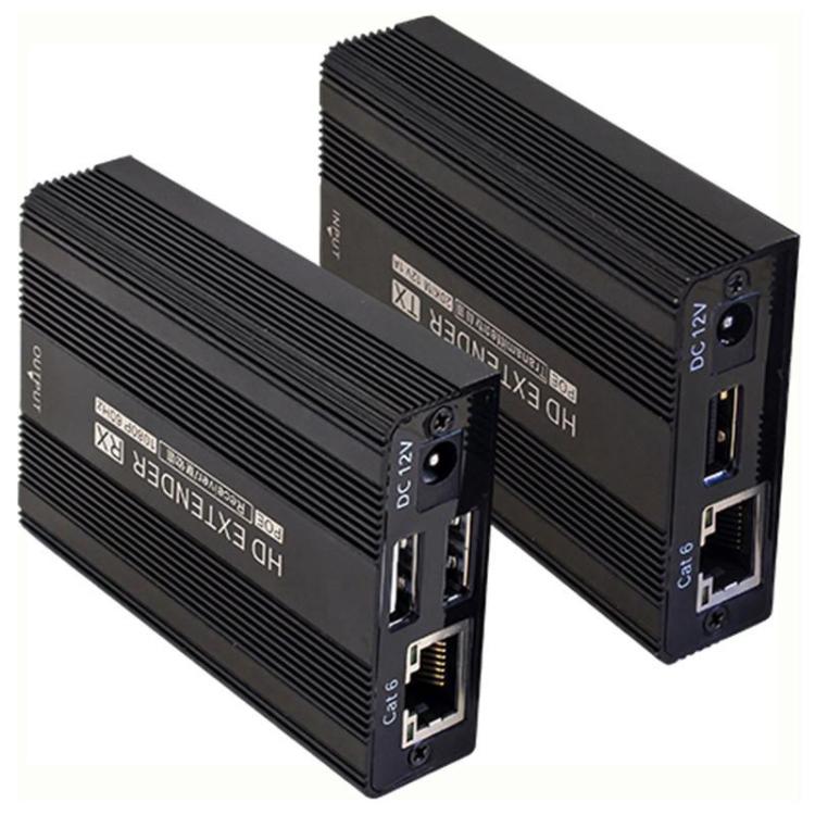 ET1815KVM 150m 1080P 60Hz HDMI Extender with Cat6 / RJ45 / KVM Port — US Plug
