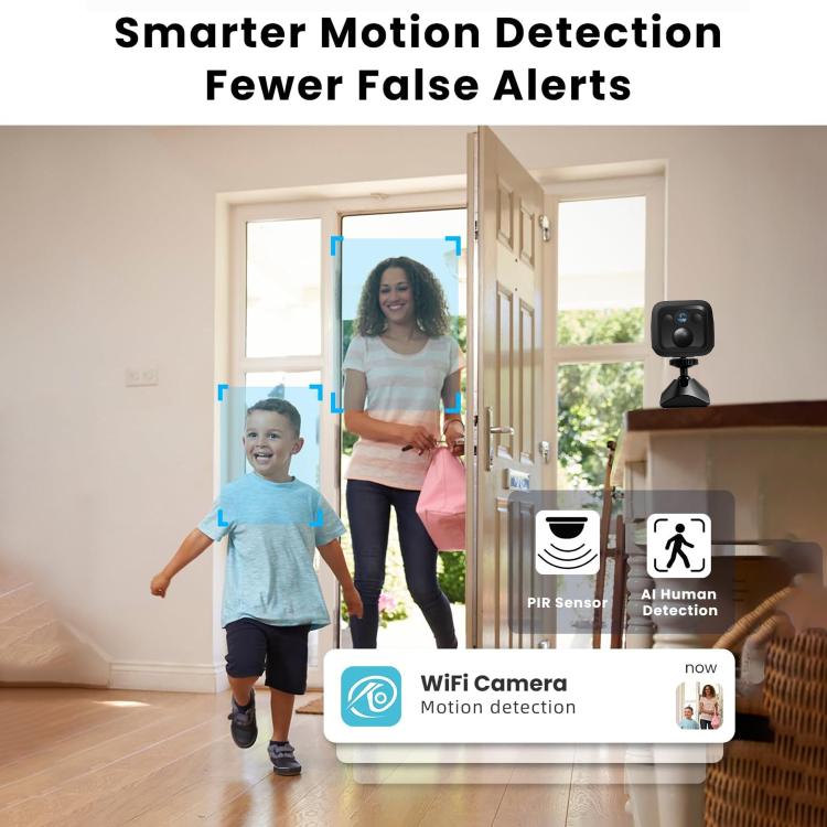 B01 Home HD Smart WiFi Camera, Supports Night Vision and Motion Detection