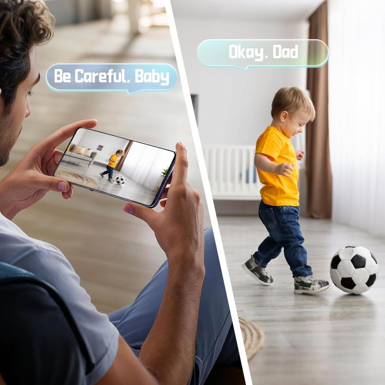B01 Home HD Smart WiFi Camera, Supports Night Vision and Motion Detection