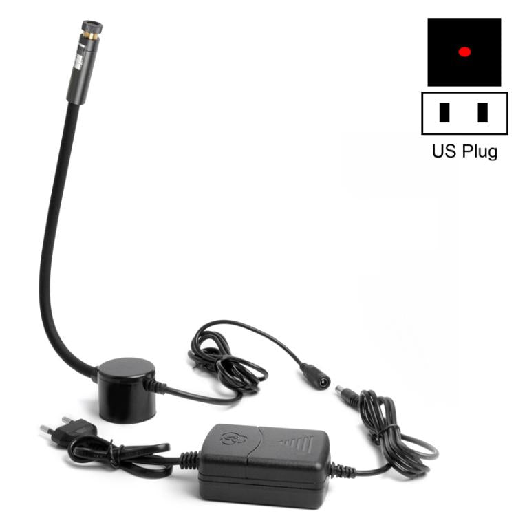 JINGMAI Plug Type Hose Magnetic Adjustable Infrared Laser Positioning LED Work Light — 100MW Line Green Light