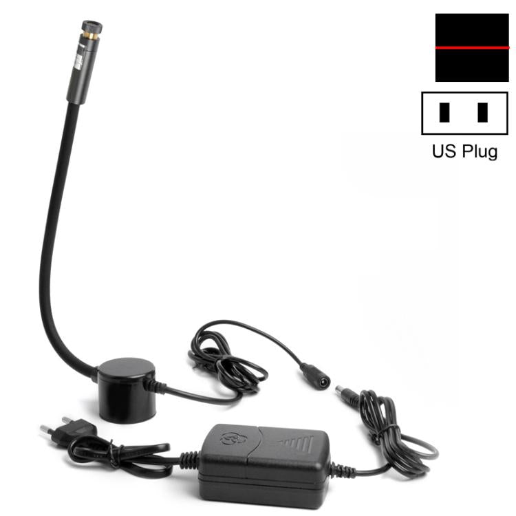 JINGMAI Plug Type Hose Magnetic Adjustable Infrared Laser Positioning LED Work Light — US Plug