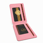 Denior V27 Vegan Leather Texture Magnetic Card Holder — view 6