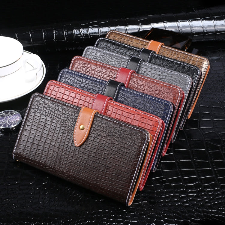 idewei Crocodile Texture Horizontal Flip Leather Case with Holder & Card Slots & Wallet, For Infinix Zero 8                ...