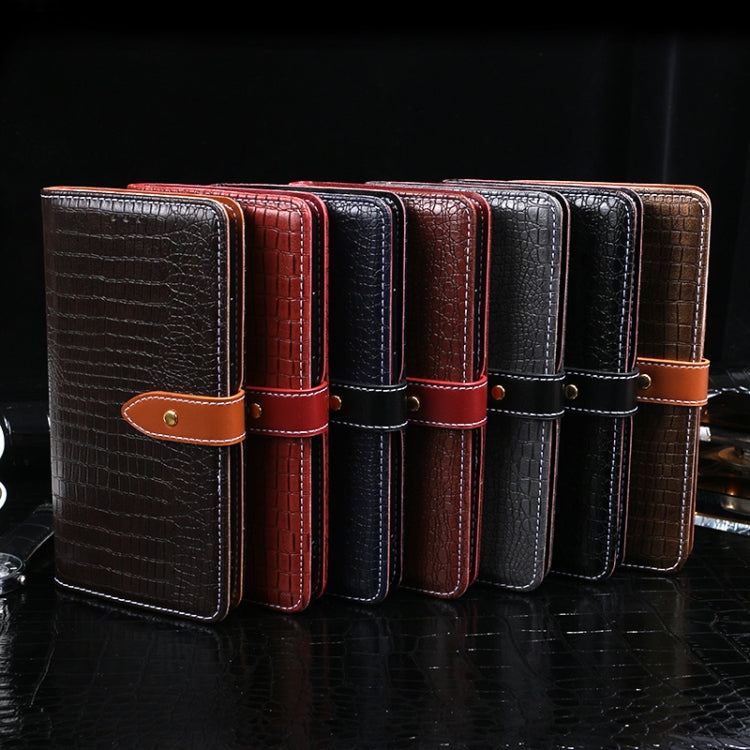idewei Crocodile Texture Horizontal Flip Leather Case with Holder & Card Slots & Wallet, For Infinix Zero 8                ...