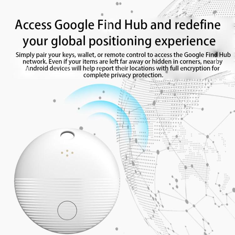 S20 Round Android 9.0 Mini GPS Global Smart Bluetooth Location Tracker Anti-lost Device