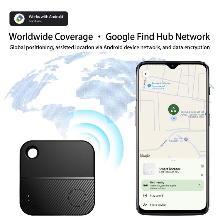 S21 Android 9.0 Mini GPS Global Smart Bluetooth Location Tracker Anti-lost Device
