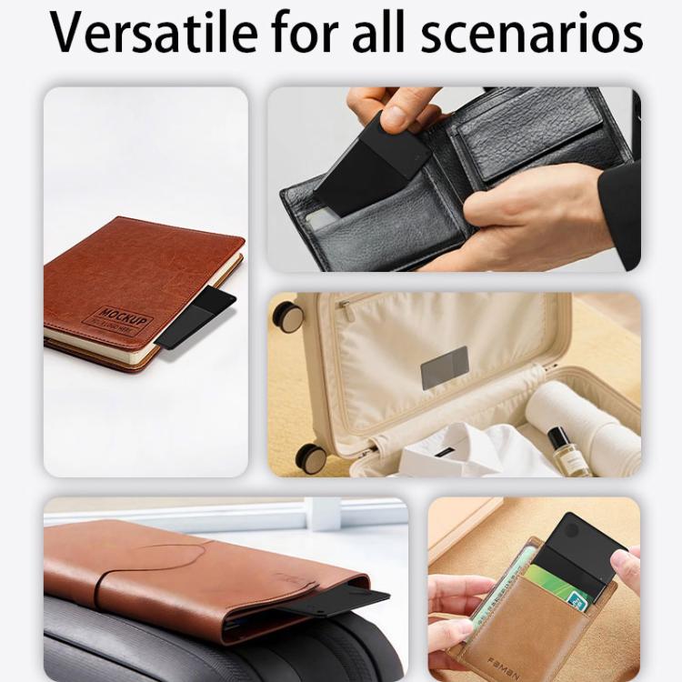 S22 Ultra-thin Card Type Mini GPS Global Smart Bluetooth Location Tracker Anti-lost Device