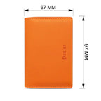 Denior V26 Vegan Leather Texture Magnetic Wallet Card Holder — V26