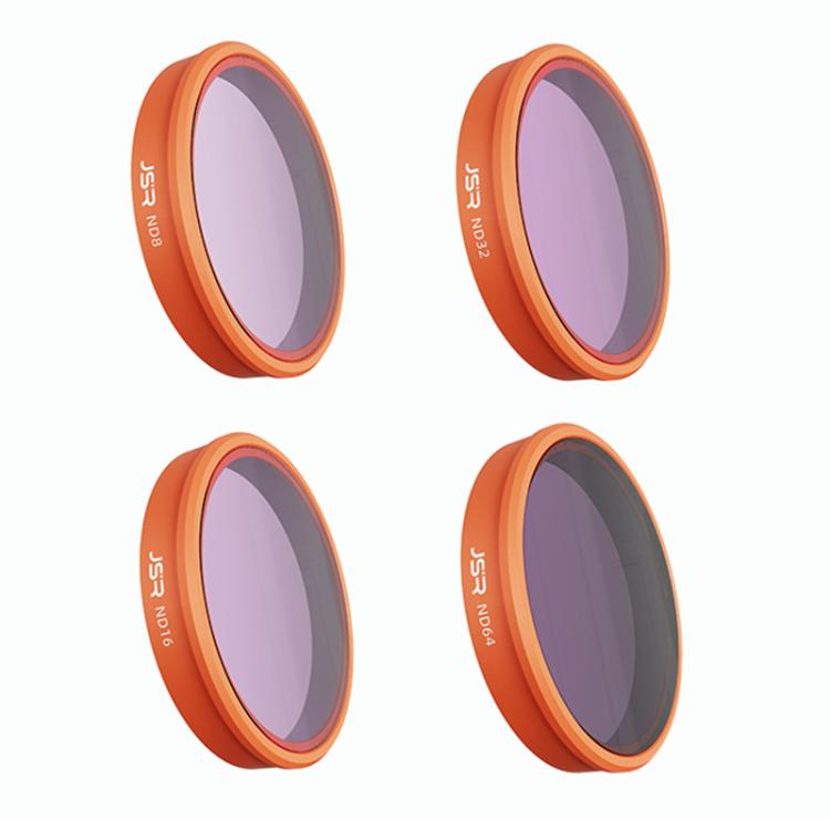 For DJI Osmo Action 6 JSR KO Series Camera Lens Filter — 3 in 1 UV ND8/16