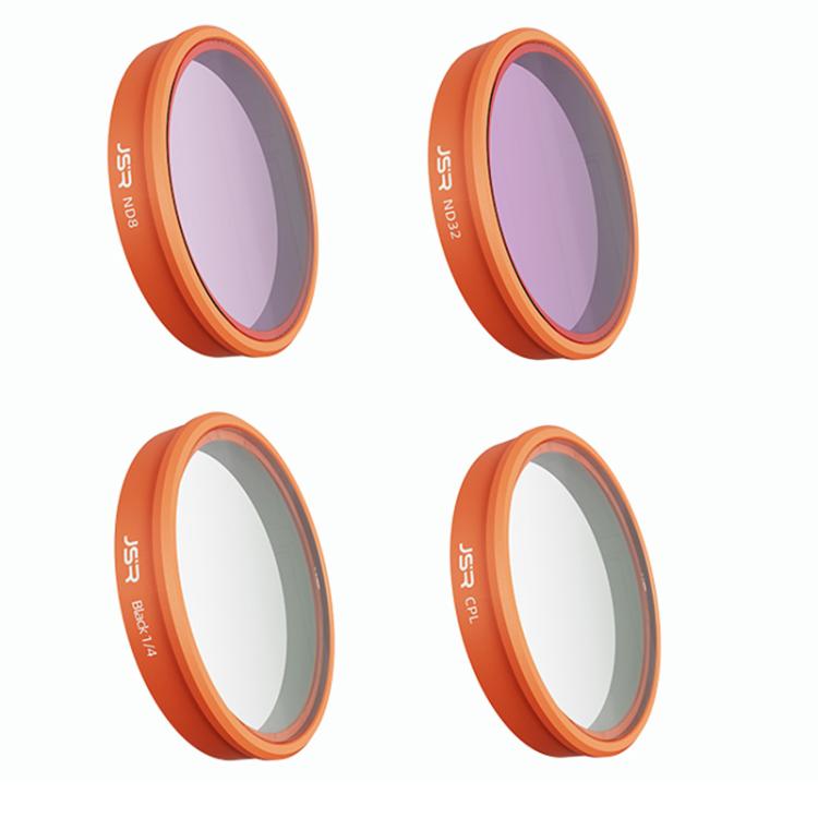 For DJI Osmo Action 6 JSR KO Series Camera Lens Filter — 4 in 1 CPL ND8/16/32