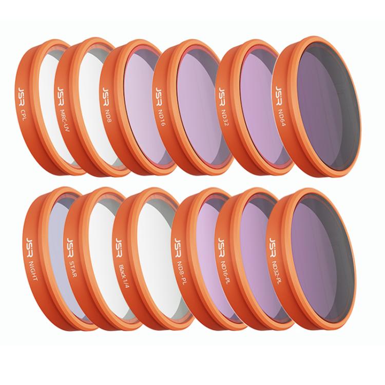 For DJI Osmo Action 6 JSR KO Series Camera Lens Filter — 8 in 1 Mixed Filter