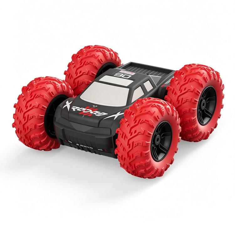 JJR/C Q242 Full Scale Amphibious Dual Face Off Road Stunt Remote Control Car — Black