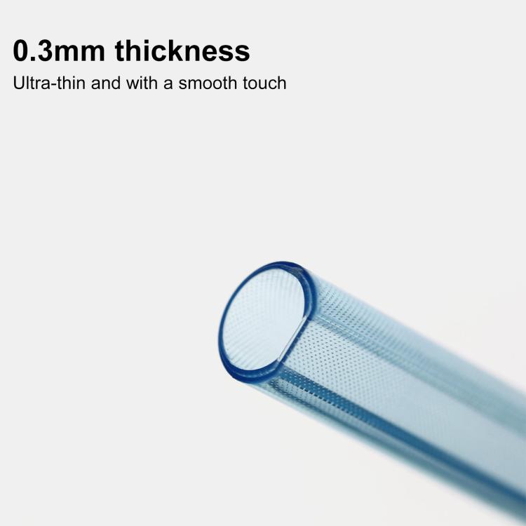 Dome-shaped Transparent TPU Silicone Stylus Pen Protective Case