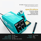 RF4 RF-ONE Intelligent Temperature Control Anti-static LED Digital Display Soldering Station — view 6