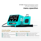 RF4 RF-ONE Intelligent Temperature Control Anti-static LED Digital Display Soldering Station — view 8
