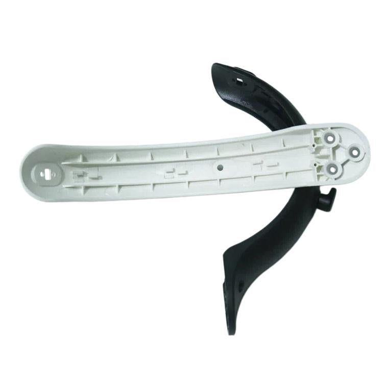 Electric Scooter Front and Rear Mudguards with Hooks and White Screw Plugs