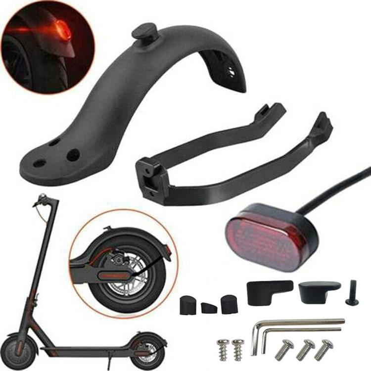 Electric Scooter Rear Fender with Hook Screw Tool