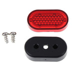 Electric Scooter Rear Fender Light Cover with Screws
